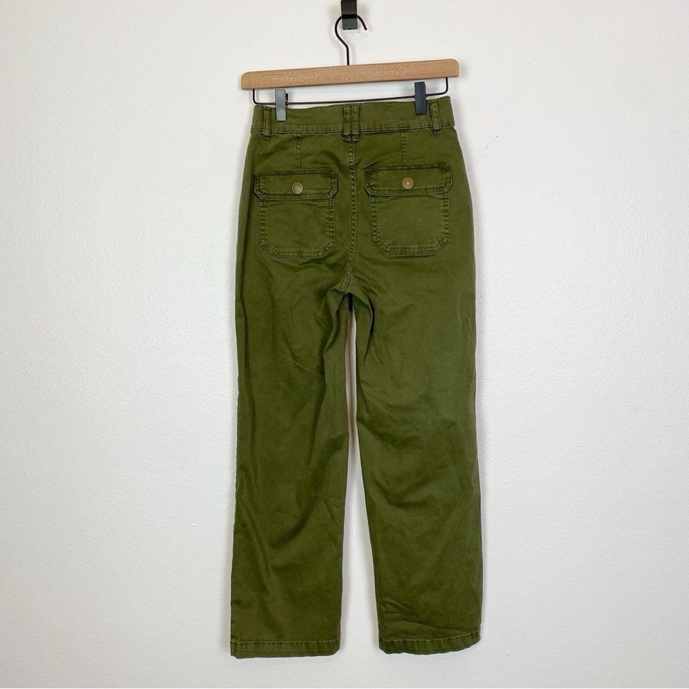 Frame Denim Utility Pocket Pants Green - Picture 8 of 11